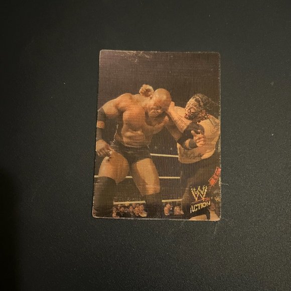 BOBBY LASHLEY - 2007 Topps WWE Action Motion Insert Card #6 of 10 - Picture 1 of 1